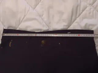 Pantalón tipo vaquero Armani, Hombre Talla 38 negr