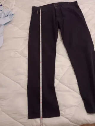 Pantalón tipo vaquero Armani, Hombre Talla 38 negr