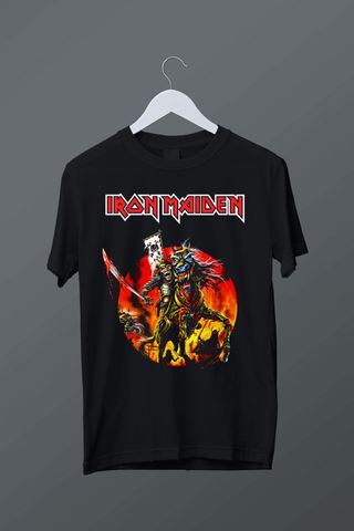 Camiseta Iron Maiden Negra
