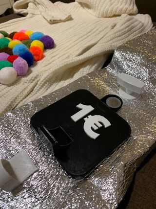 Disfraz embarazada máquina chicles