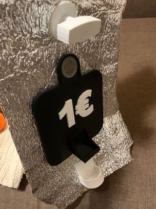 Disfraz embarazada máquina chicles