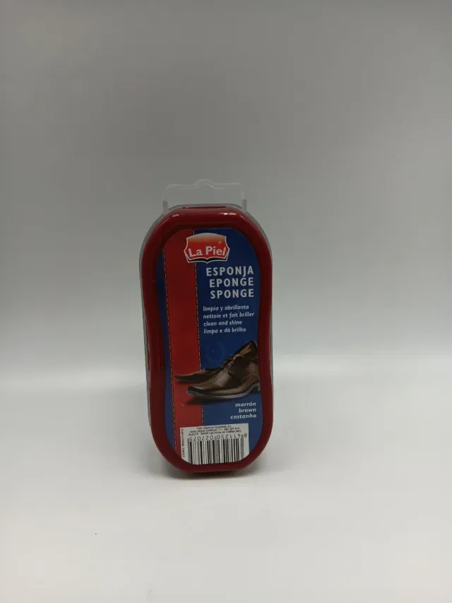 Esponja para zapatos La Piel marrón