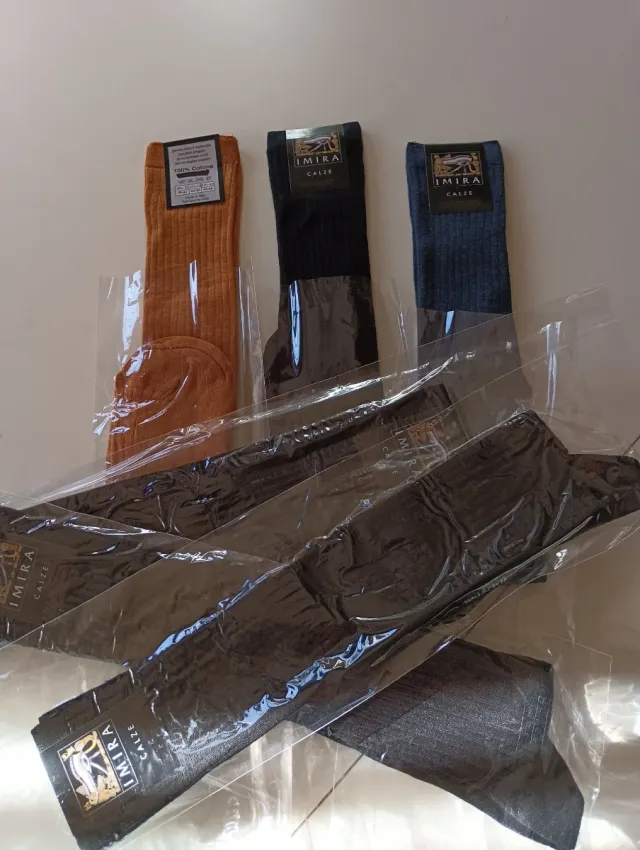 Calze lunghe uomo Imira cotone