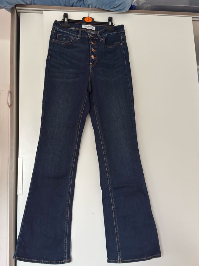 Pantalón vaquero flare Encuentro