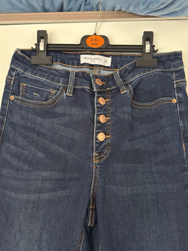 Pantalón vaquero flare Encuentro