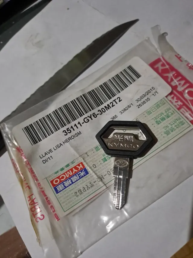 Kymco Heroism llave Lisa