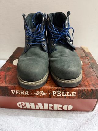 Stivaletti El Charro Blu/Grigio Tg 43