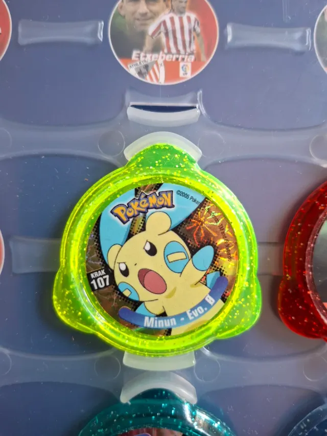 Tazo Pokémon Minun KRAK 107