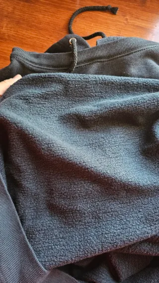 Felpa Champion unisex con cappuccio tg L, vintage