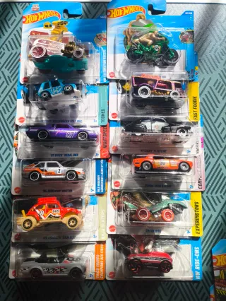 Hot Wheels pack 12 th