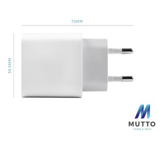 Cargador MUTTO USB C 2.1A + 1.0A