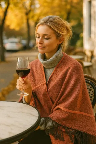 Poncho Outono/Inverno NOVO