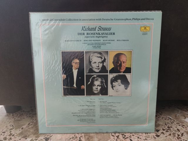 Vinilo Richard Strauss Der Rosenkavalier