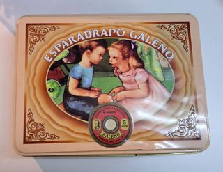 Caja Metálica Esparadrapo Galeno