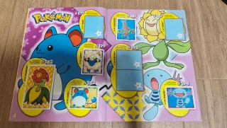 Álbum Sticker Pokémon serie 3 Merlin 2001 dorado.