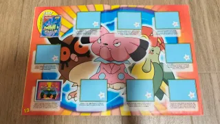 Álbum Sticker Pokémon serie 3 Merlin 2001 dorado.