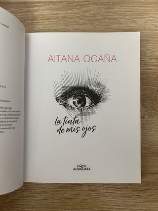 La tinta de mis ojos