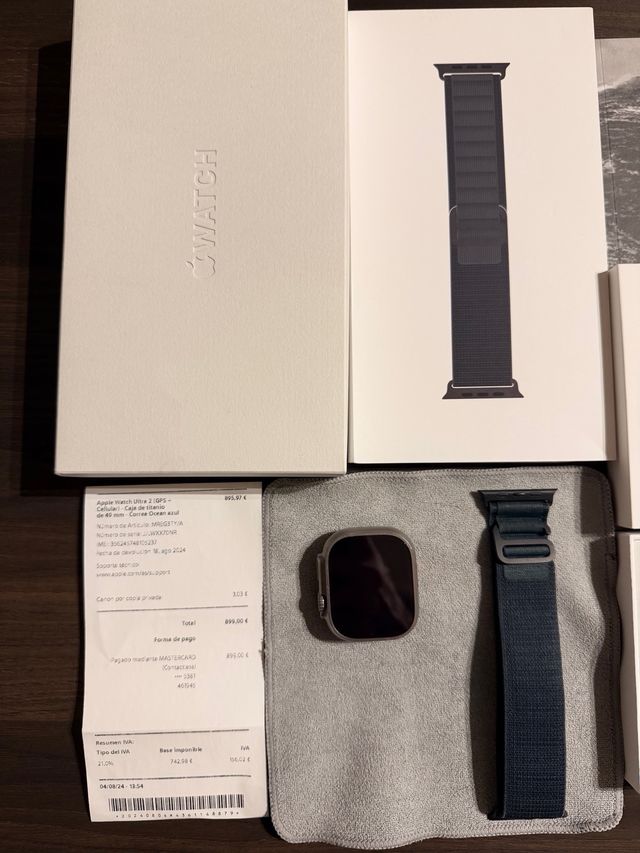 Apple Watch Ultra 2 GPS + Cellular Titanio