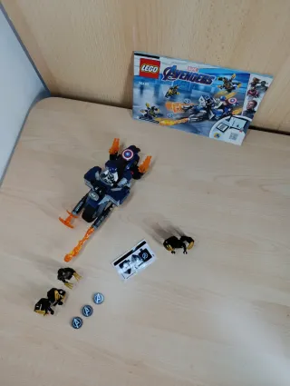 Lego76123 Captain America: attacco degli Outrider