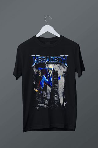 Camiseta Megadeth Negra