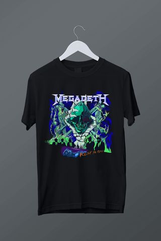 Camiseta Megadeth Negra