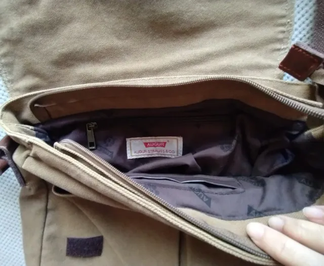 Bolso bandolera de lona