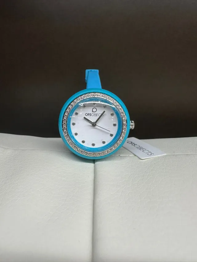 Orologio OPS!OBJECTS donna azzurro nuovo