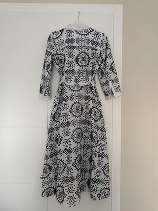 Vestido largo Zara estampado