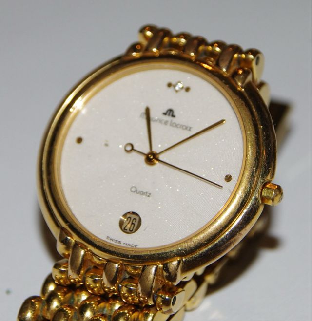 Reloj Maurice Lacroix Vintage Oro Blanco