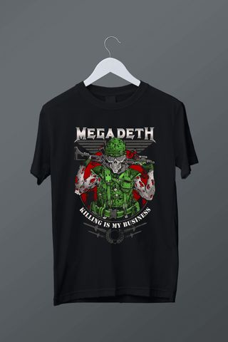 Camiseta Megadeth Negra