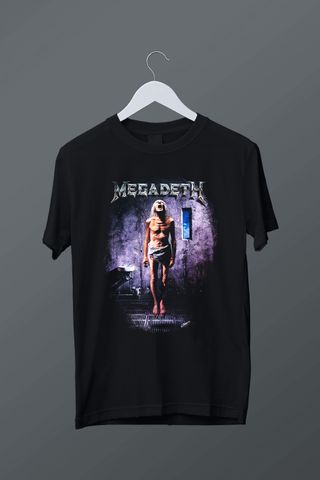 Camiseta Megadeth Negra