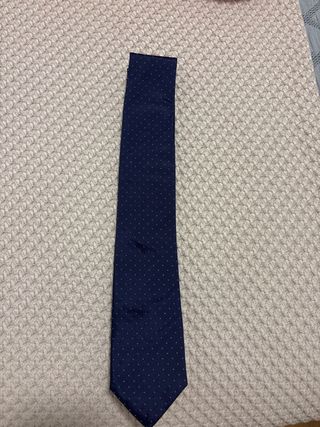Corbata Hackett azul con puntos