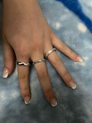 3 Anillos de Plata