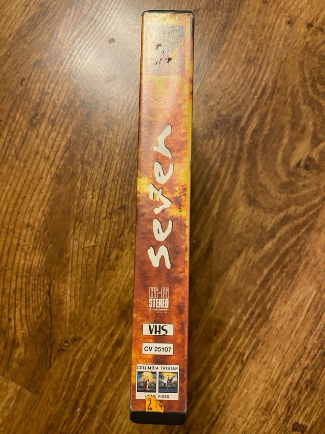 Seven VHS - Brad Pitt Morgan Freeman