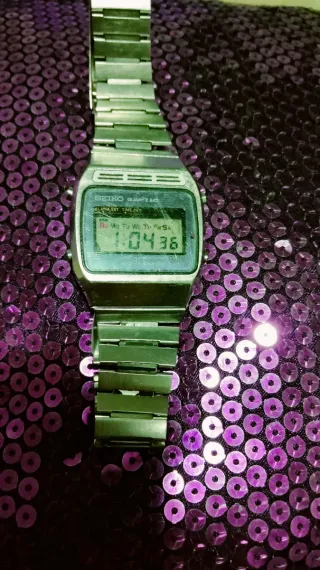 Reloj Seiko Digital Vintage Acero