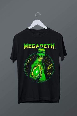 Camiseta Megadeth Negra