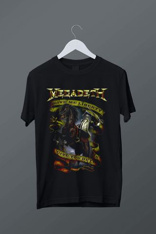 Camiseta Megadeth Negra