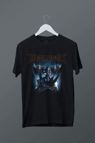Camiseta Megadeth Negra