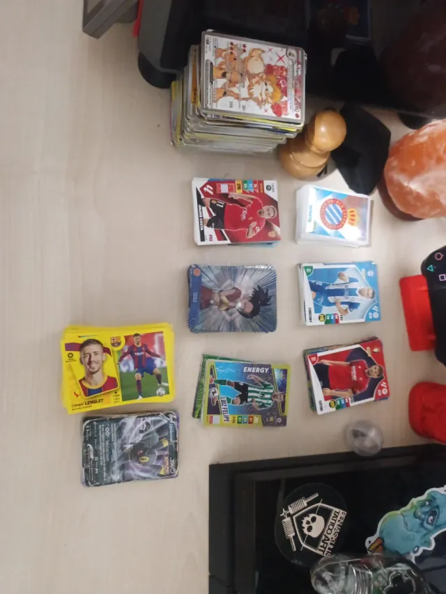 Lote de 5 cartas coleccionables