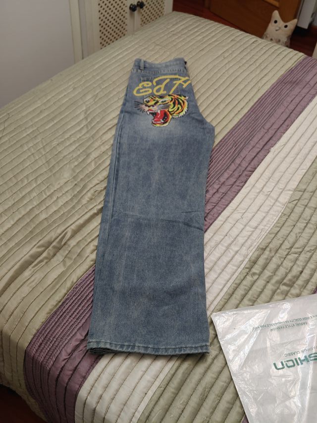 Pantalones Baggy  Tigre