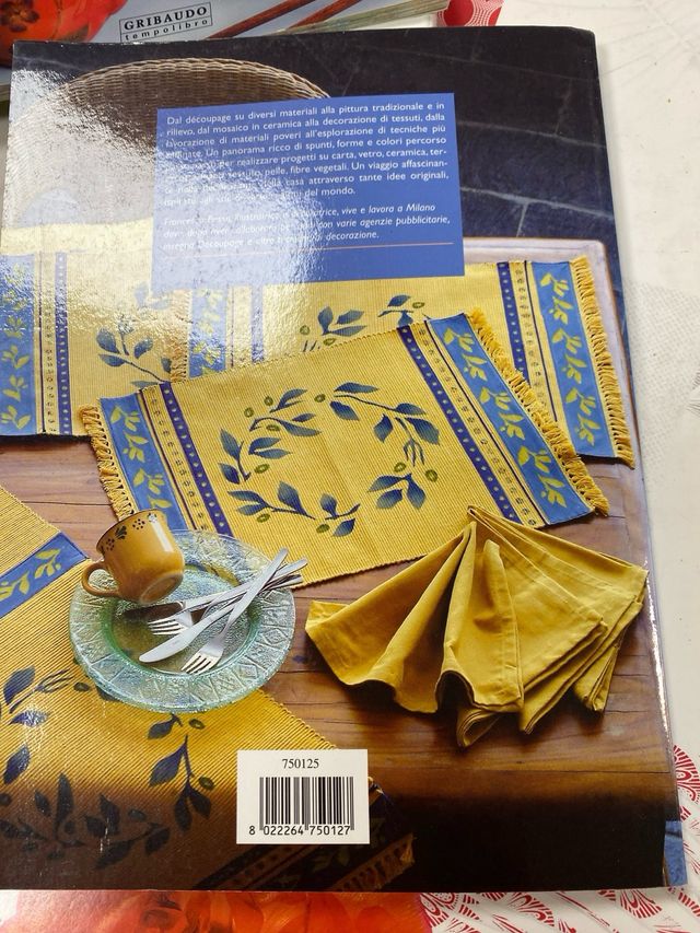 Libro Decoupage, Pittura e Cucito