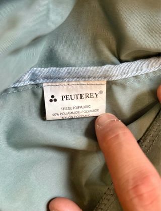 Giacca peuterey originale grigia taglia s