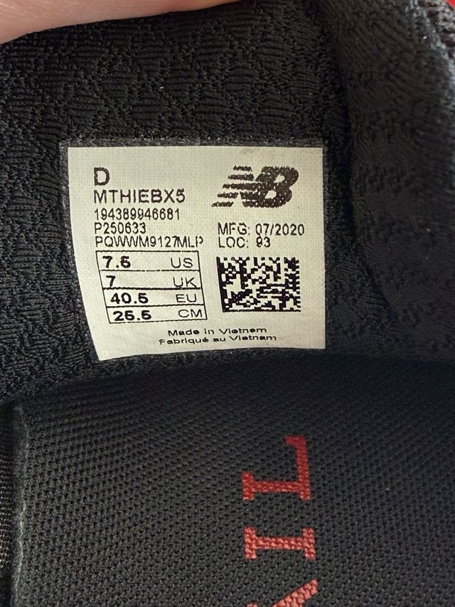 New Balance Hierro Scarpe da Trail Gore-Tex 40,5