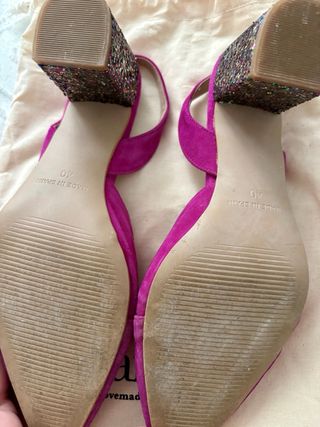 Zapatos de tacón Balambae mujer fucsia