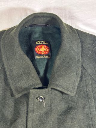 Cappotto Salko Verde Scuro
