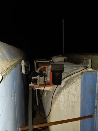 Depósito cuba cisterna