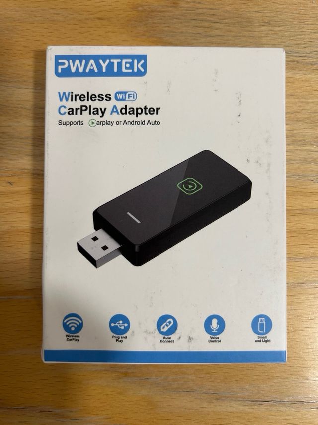Adaptador CarPlay Inalámbrico PWAYTEK
