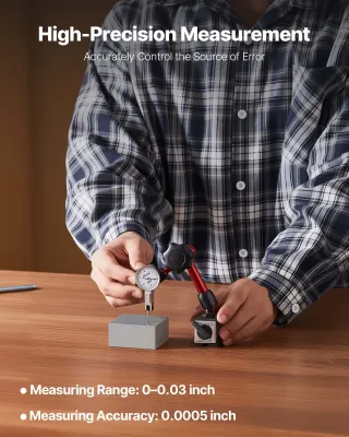 Indicatore di Prova a Quadrante con Base Magnetica