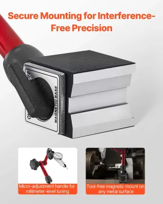 Indicatore di Prova a Quadrante con Base Magnetica