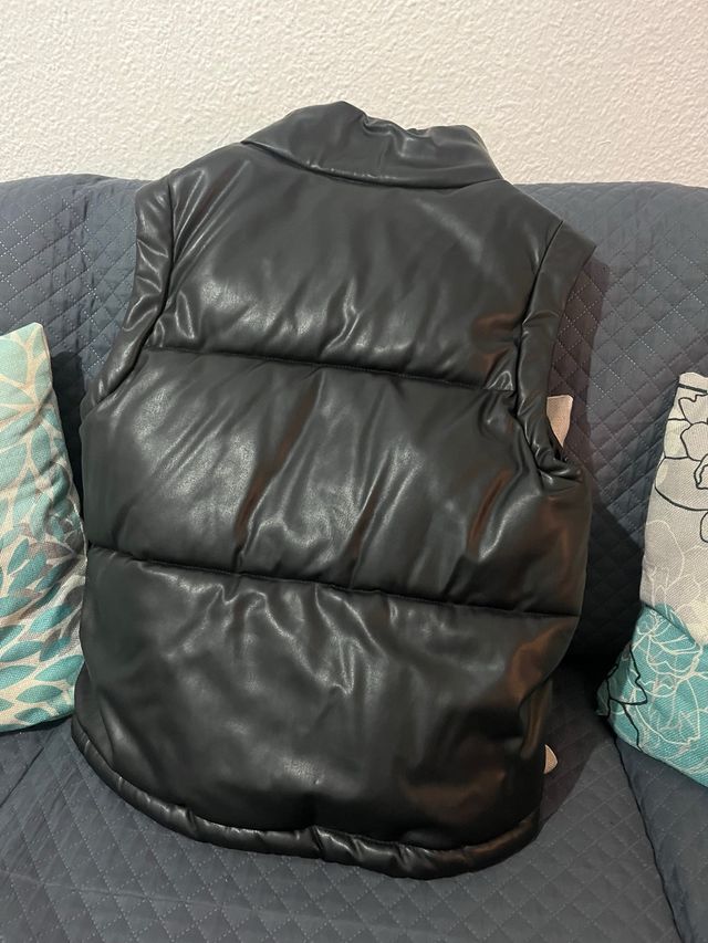 Chaleco acolchado negro